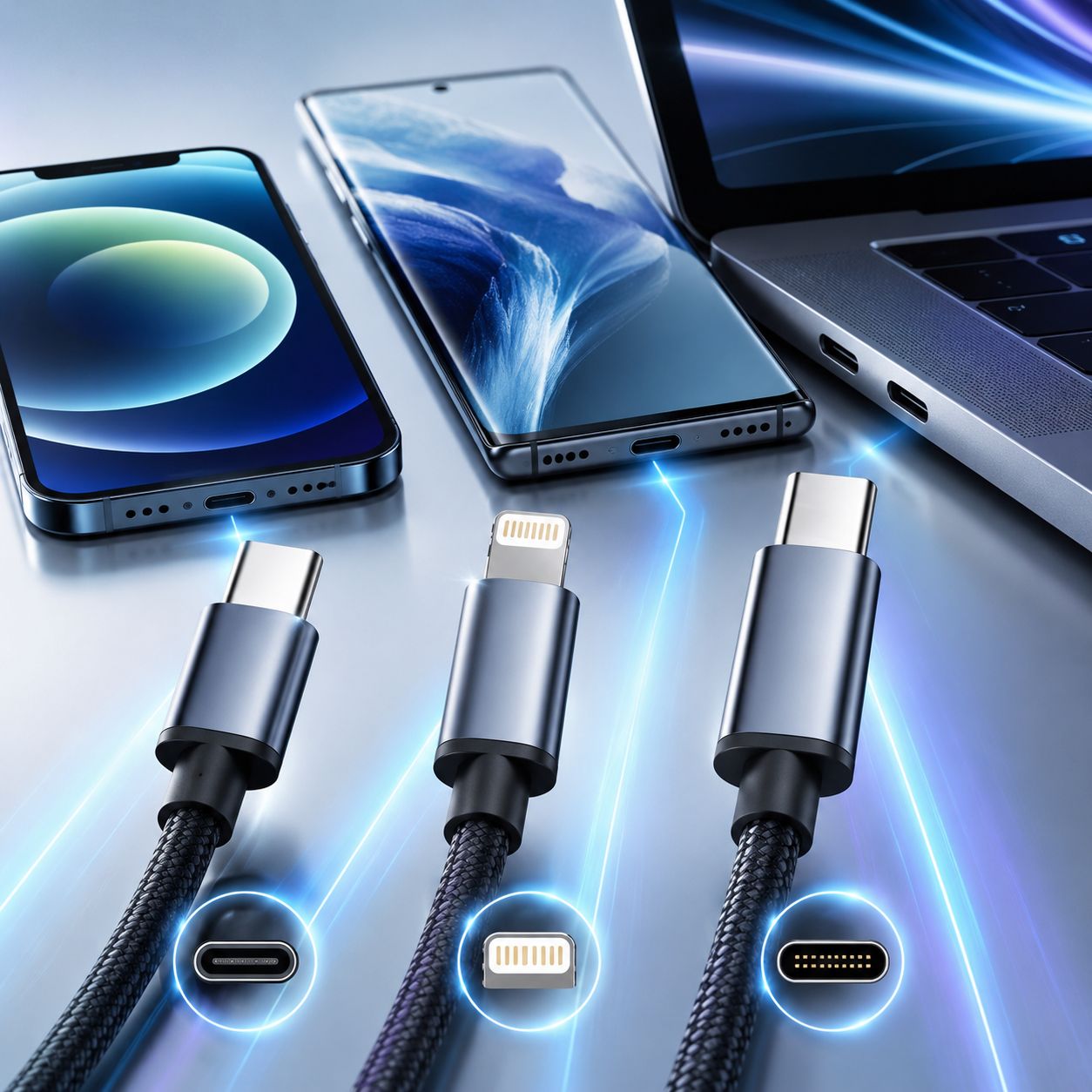 چطور کابل شارژ مناسب آیفون و اندروید انتخاب کنیم؟ Type-C، Lightning و USB4 یعنی چه؟