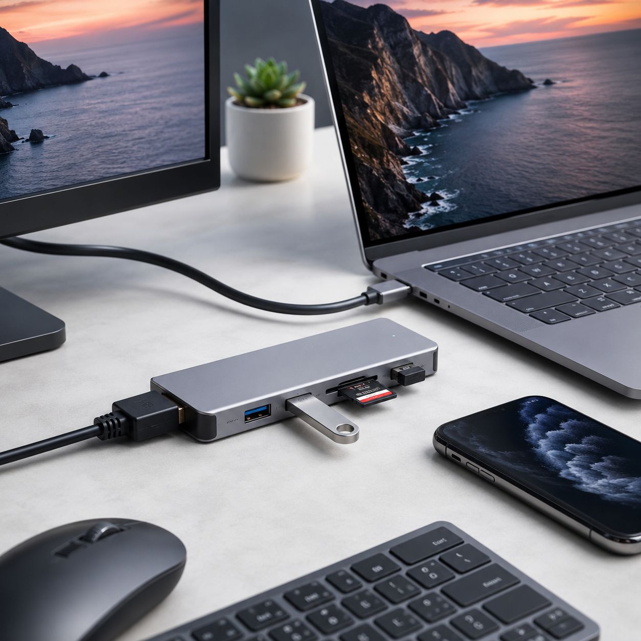 هاب USB-C چیست؟ و چرا برای لپ‌تاپ، مک‌بوک و موبایل لازم می‌شود؟
