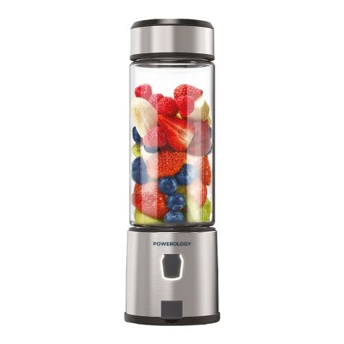فروشگاه آنلاین نخلینو   - مخلوط کن 6 تیغه پاورولوژی جویسر شارژی Powerology 6 Blades Portable and Rechargeable Juicer and Blender