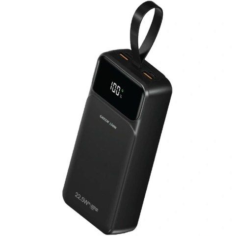 فروشگاه آنلاین نخلینو   - پاوربانک پاور تانک 30000 میلی آمپر گرین لاین 22.5 وات