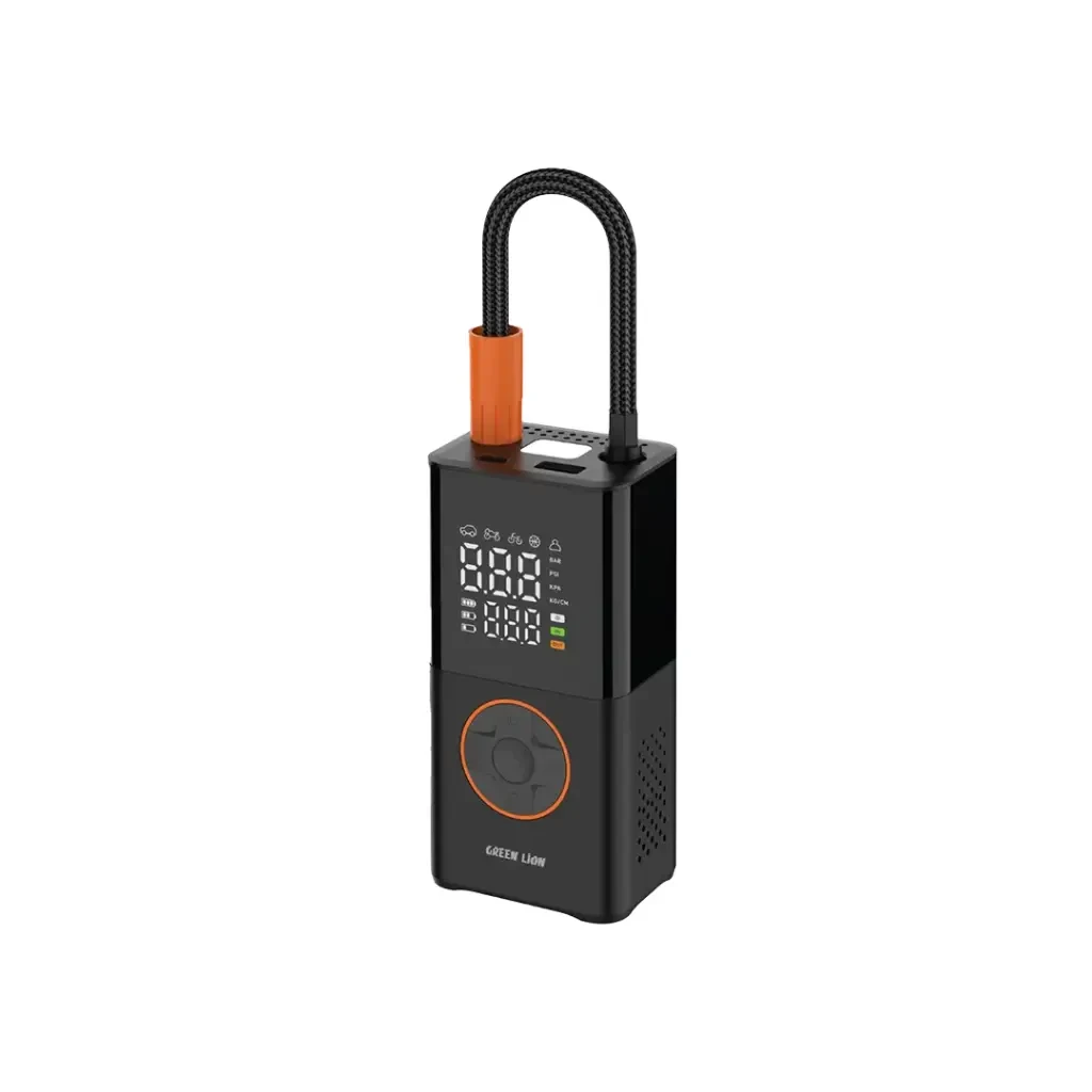 کمپرسور باد شارژی و قابل حمل گرین لاین GTI-01 مدل GNTYIRNFBK