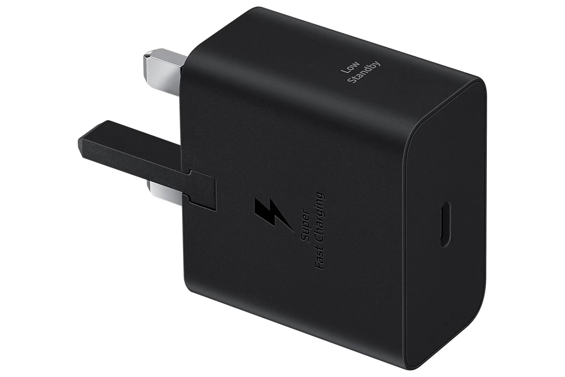 شارژر دیواری سامسونگ ۲۵ وات GaN مدل EP-T2510 با خروجی USB-C و شارژ فوق‌سریع PPS